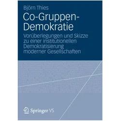 Co-Gruppen-Demokratie, Fachbücher von Bjoern Thies