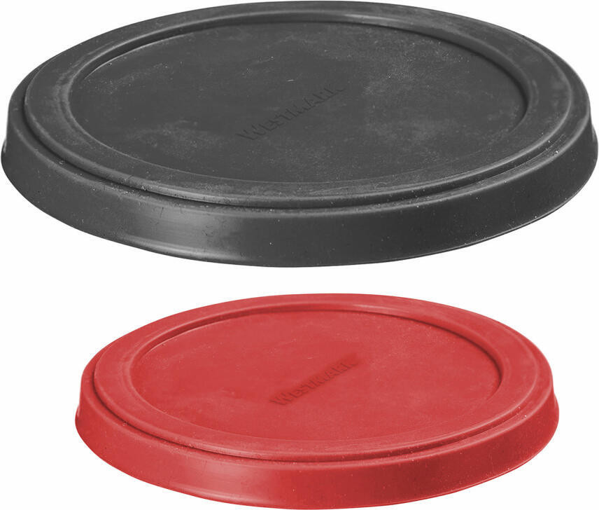 Westmark Frischhalte-afdekdoeken rood, 2 stuks