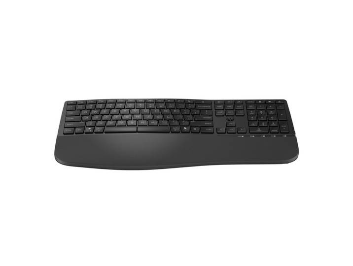 HP 680 CFT Dual-Mode KBD FR, Taille réelle (100 %), Sans fil, RF sans fil + Bluetooth, Noir 8T6L8AA#ABF
