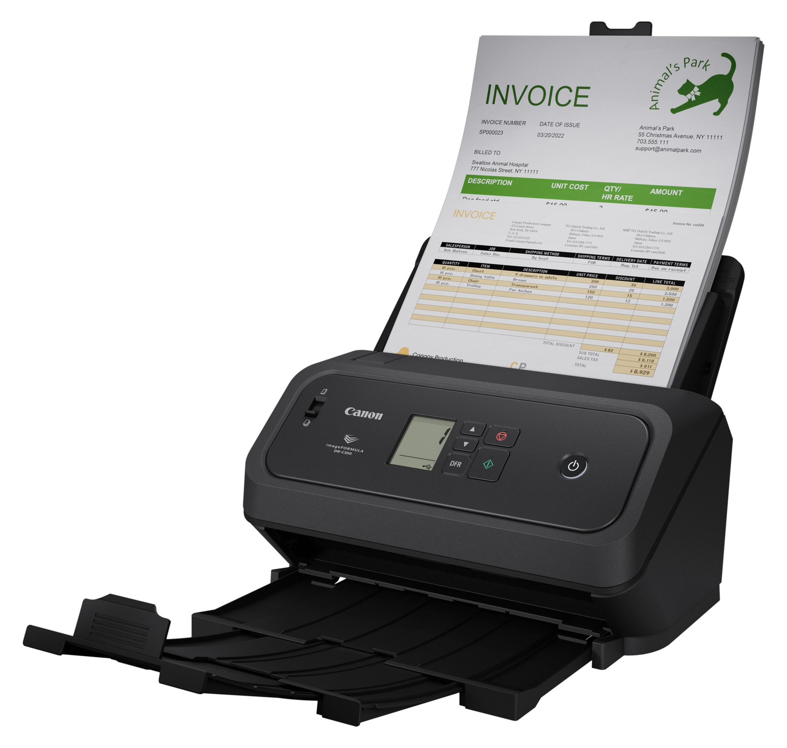 Canon imageFORMULA DR-C340 Scanner 7291C003