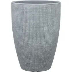 Scheurich Barceo High 40, Hochgefäß/Blumentopf/Pflanzenkübel, hergestellt mit recyceltem Kunststoff, 10 Jahre Garantie