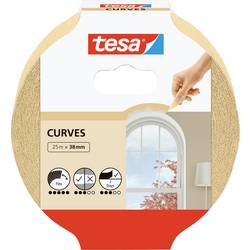 tesa KURVEN 56534-00001-00 Kreppband Beige (L x B) 25 m x 38 mm 1 St.