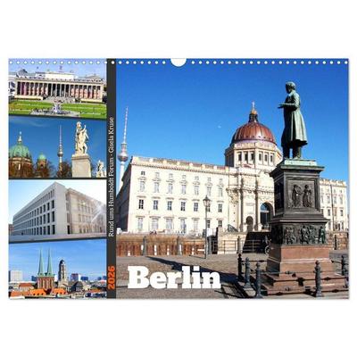 Berlin - Rund ums Humboldt Forum (Wandkalender 2026 DIN A3 quer), CALVENDO Monatskalender