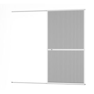 Culex Fliegengitter Schiebetür Comfort weiß, für Türen, mit Rahmen, 120x240cm