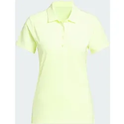 ADIDAS Ultimate365 Solid Short Sleeve Polo Shirt, Größe XL in Gelb Gelb