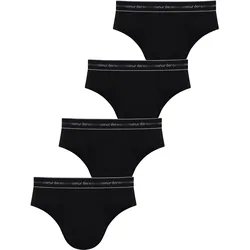 NUR DER Herren Slip 3D-Flex Classic 4er Pack