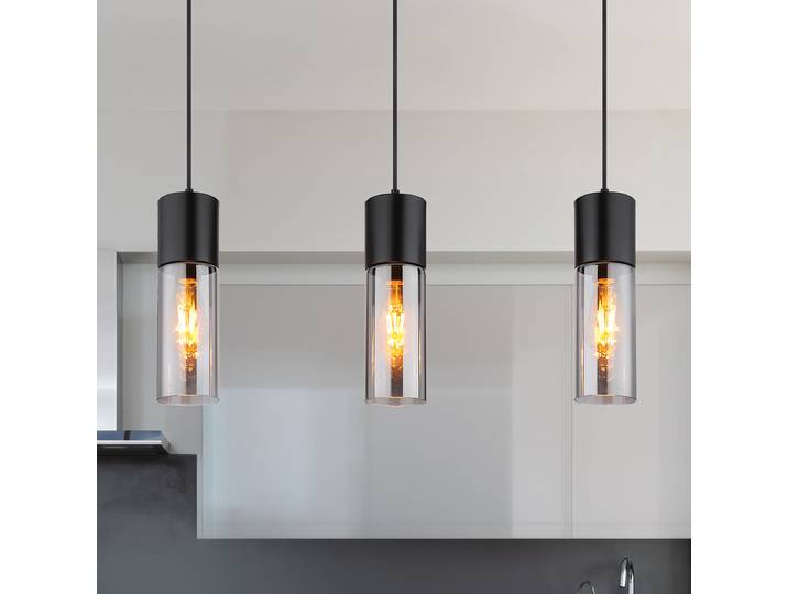 Suspension Annika 9 x 120 x 70cm Argenté/Argenté Tissu mélangé LED E27