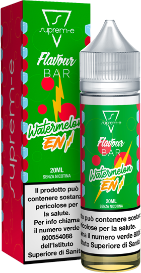 Suprem-e Watermelon Energy Flavour Bar Liquido Shot Mix 20ml Anguria Energy Drink