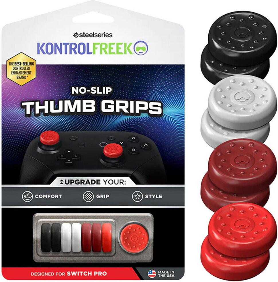 Kontrolfreek No-Slip Thumb Grips 8p - (Switch Pro)