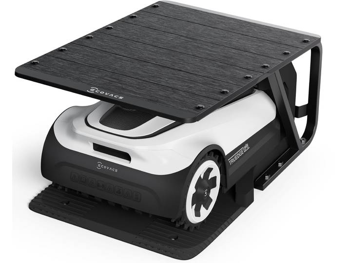 Mähroboter-Garage ECOVACS R136-11 , schwarz, B:54,2cm H:42,8cm T:80,2cm, Stahl, Mähroboterstationen, Mähroboter-Garage