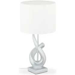 Relaxdays, Tischlampe, Tischlampe (E27)