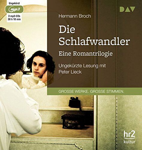 Hermann Broch - Die Schlafwandler. Eine Romantrilogie: Ungekürzte Lesung mit Peter Lieck (3 mp3-CDs) - Preis vom 09.10.2026 07:28:09 h