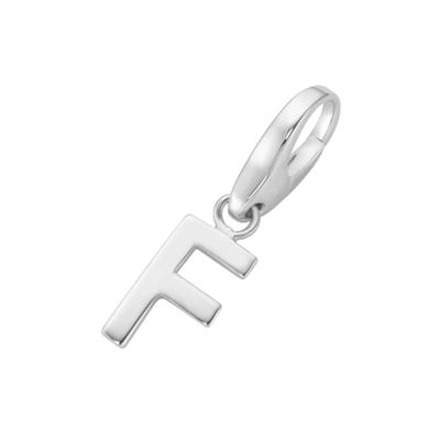 Charm Buchstabe "Buchstabe F, Silber 925", silber, GIORGIO MARTELLO MILANO, Charms, Damen, Silber 925 (Sterlingsilber)