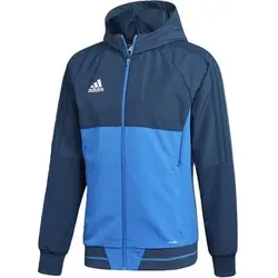 ADIDAS Fußball - Teamsport Textil - Jacken Tiro 17 Präsentationsjacke, Größe XS in Blau Blau