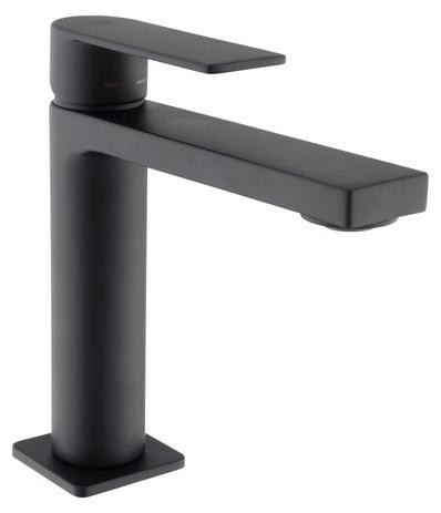 Wasbakmengkraan SAT B-Way mat zwart model SATBSBW271 zonder afvoer