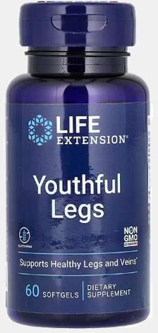 LIFE EXTENSION YOUTHFUL LEGS 60 SOFTGELS