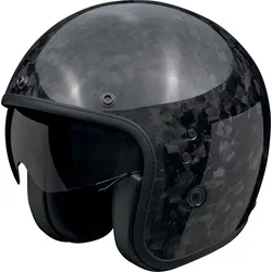 Scorpion Belfast Carbon Evo Onyx, Jethelm - Schwarz - L