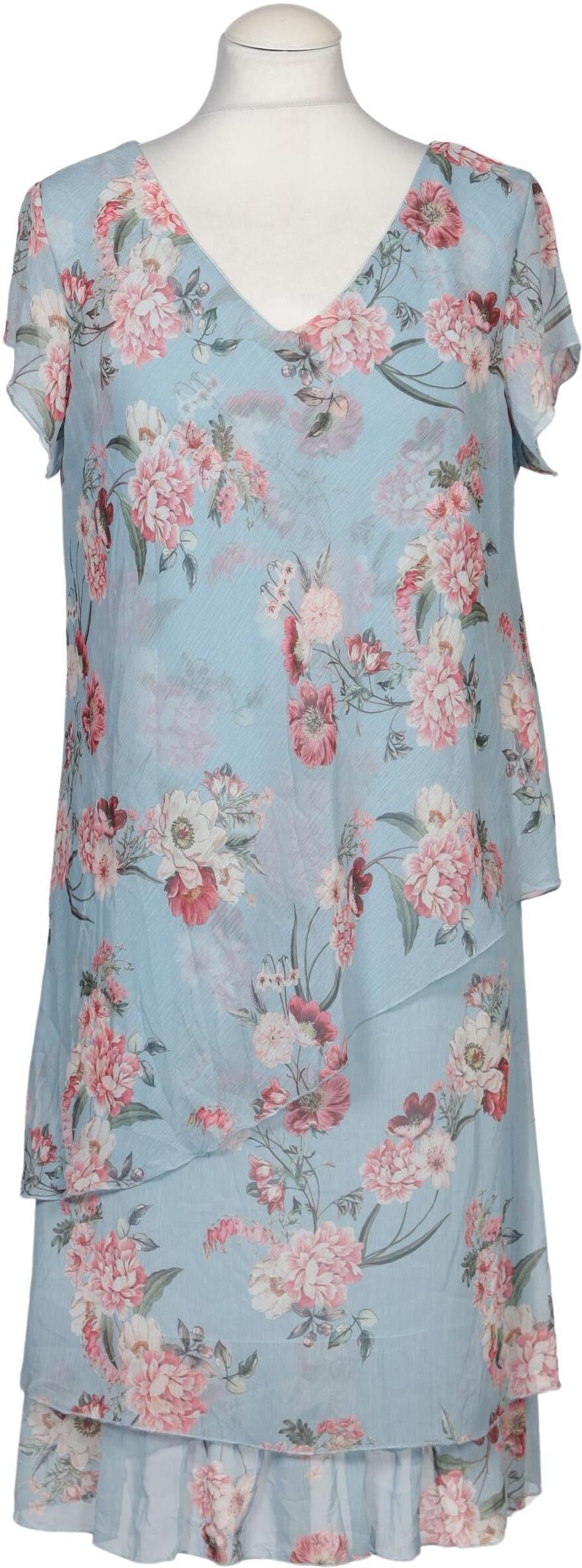Kriss Trading Sweden Damen Kleid, Hellblau, Gr. M, Synthetik - Second Hand