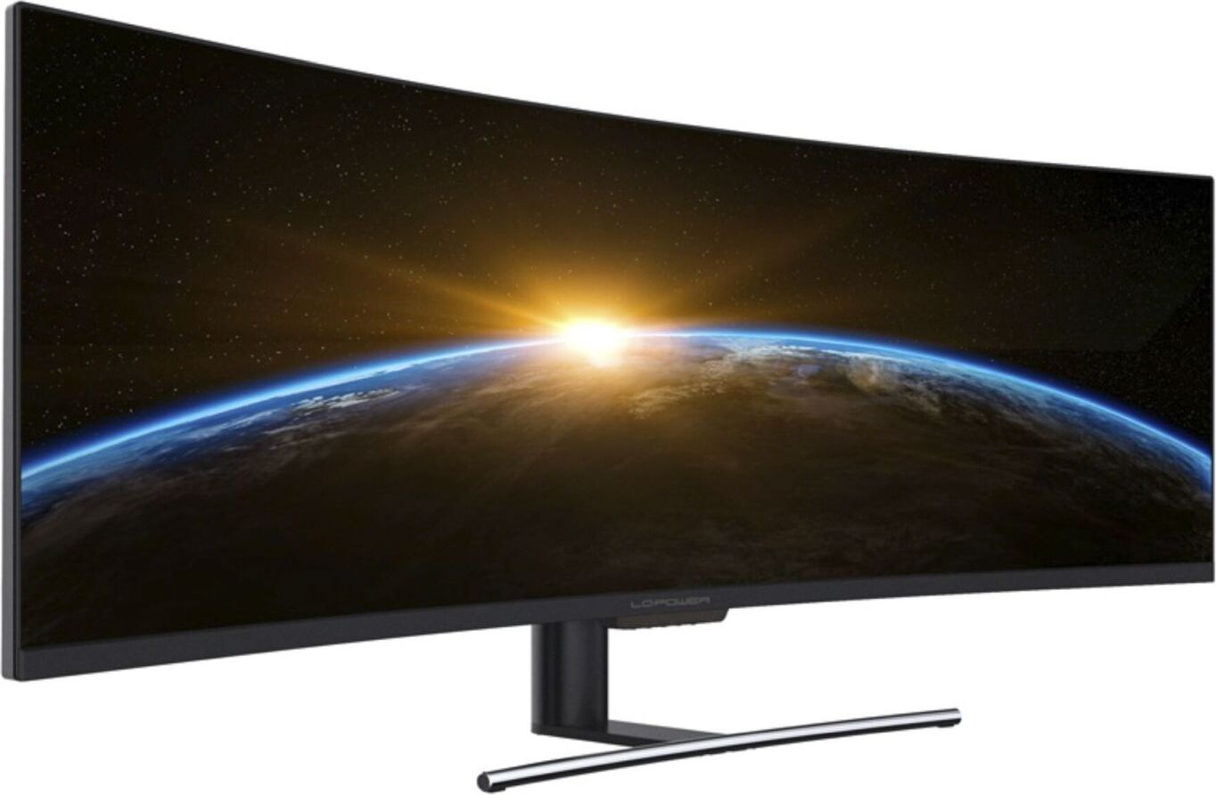 LC Power LC-M49-DFHD-144-C-Q - QLED-Monitor - gebogen - 124,46 cm (49") - 3840 x 1080 DFHD @ 144 Hz - VA