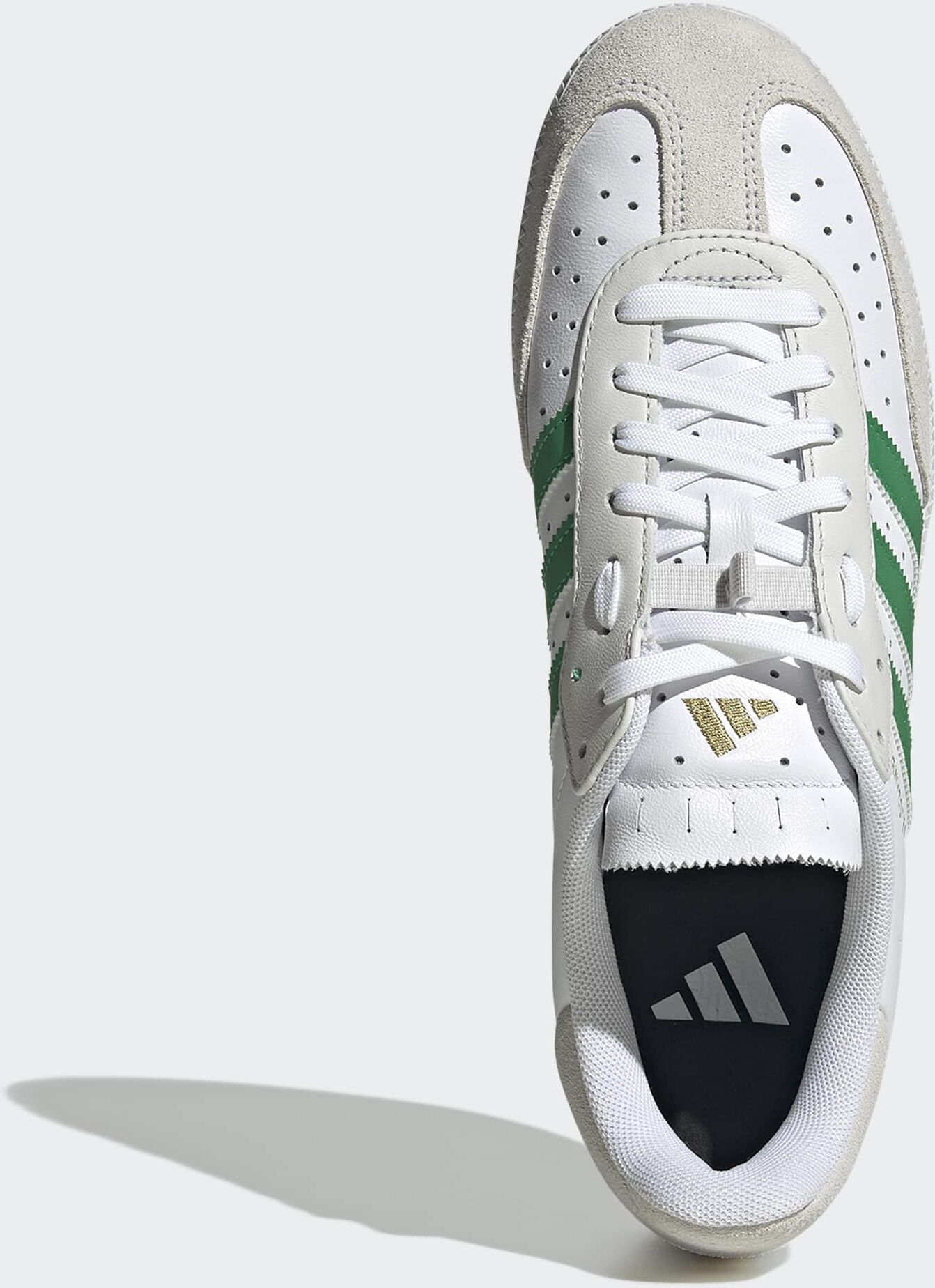 Adidas Performance "VELOSAMBA LEATHER" cloud weiß, grün, thermal chrome 44