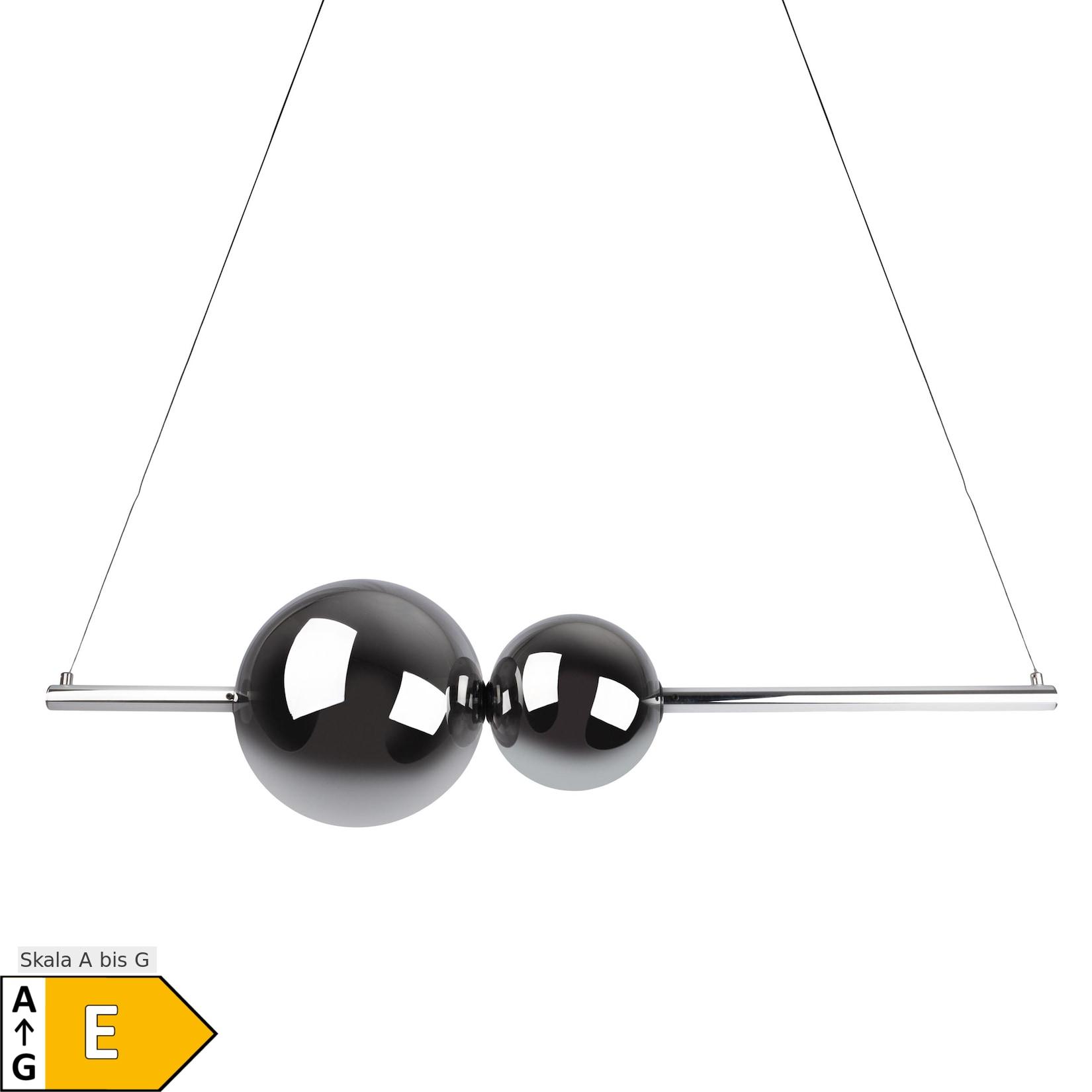 Näve LED Pendelleuchte "NOVA" L: 105,3cm chrom