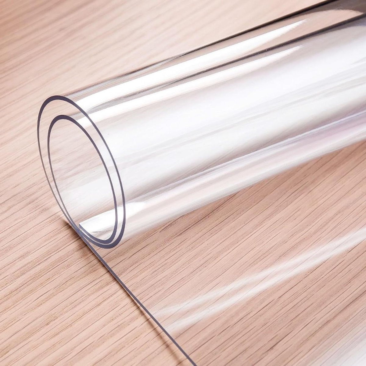 Transparante antislip stoelmat vloerbeschermer voor bureaustoelen, 2 mm dik