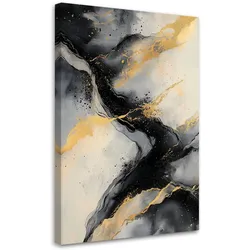 LEINWANDBILD Marmor-Glamour-Abstraktion 40x60cm