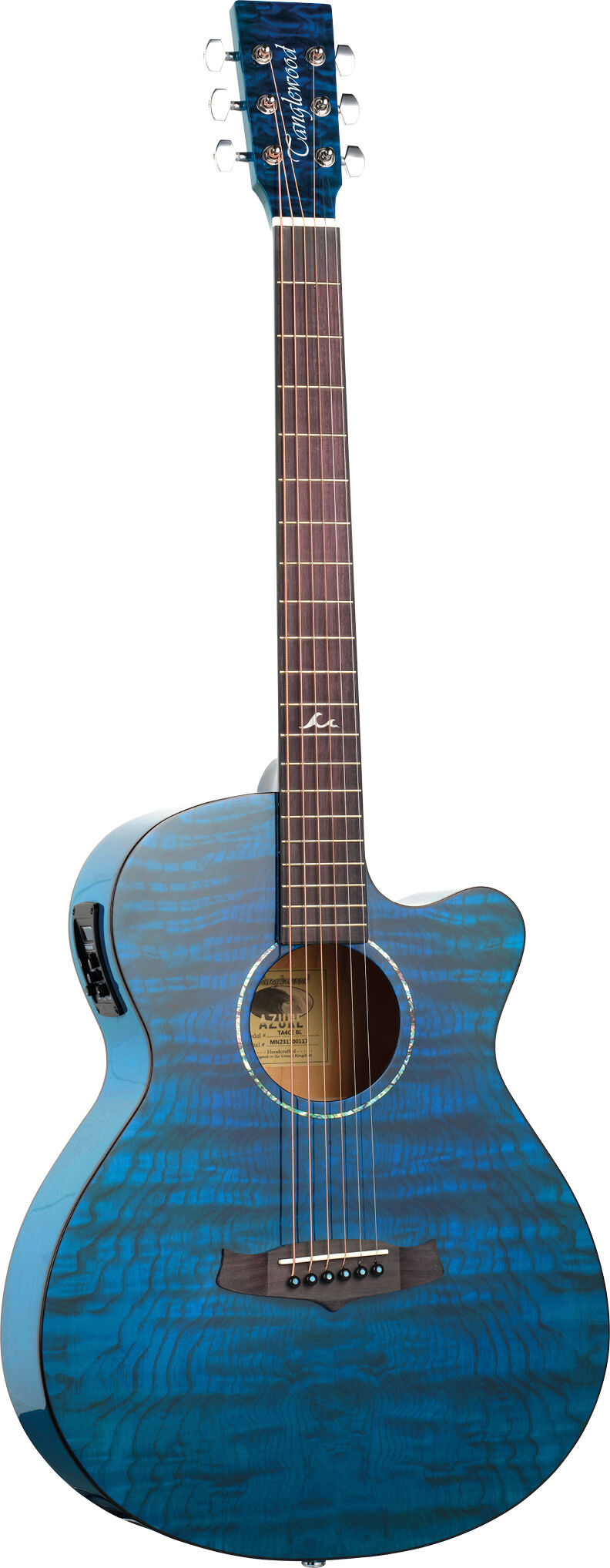Tanglewood Azure TA4CEBL Guitarra Acústica Folk