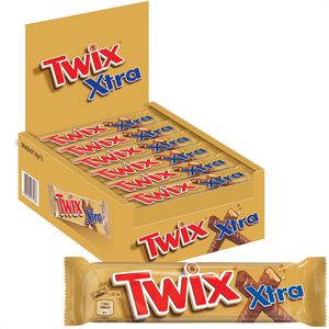 Twix Schokoriegel Xtra, 2550g, je 75g, 30 Riegel