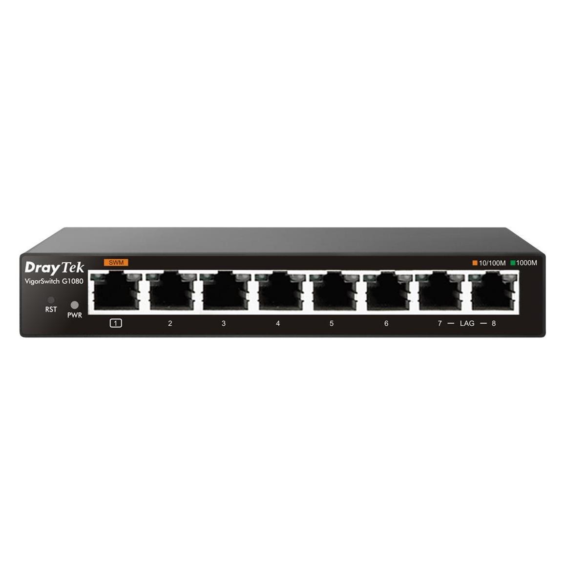 Draytek Switch VigorSwitch G1080 8 Port (8 Ports) (VigorSwitch G-1080)