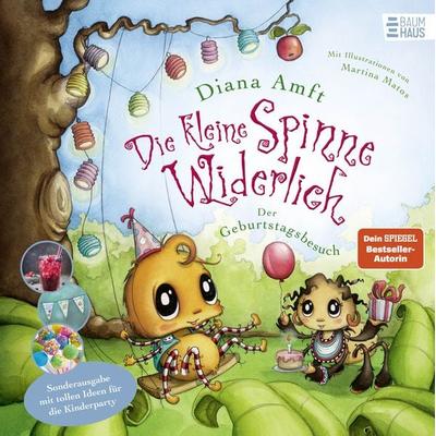 Die kleine Spinne Widerlich – Der Geburtstagsbesuch – Sonderausgabe mit tollen Ideen für die Kinderparty, Gebundene Ausgabe von Diana Amft, Baumhaus,