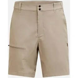 PEAK PERFORMANCE Herren Shorts M Iconiq Shorts-AVID BEIGE, Größe XL in Braun Braun