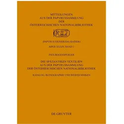 Bogensperger:Die Spätantiken Textilien, Fachbücher von Ines Bogensperger