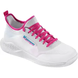 Kempa Kourtfly Handballschuhe Kinder weiß/cyan/purple 38