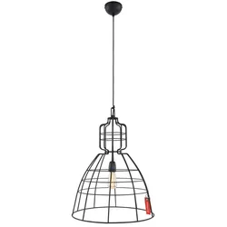 Hängelampe Pendelleuchte Industriell Esszimmerleuchte Gitter Flurlampe schwarz
