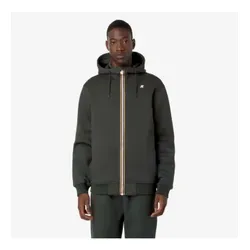 K-way für Herren. K2141DW Rainer Spacer Jacke grün (XXL), Lässig, Polyester