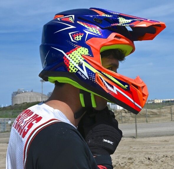 KSK RUSHBO002 Motocross Helm