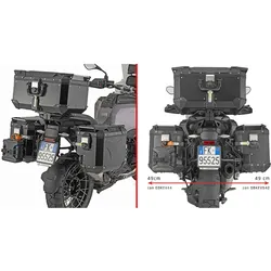 Givi, Motorradgepäck, Seitenträger PLO CAM