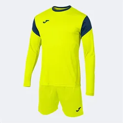 JOMA Phoenix langarm Torwarttrikot + Shorts Set 063 - fluorgelb M