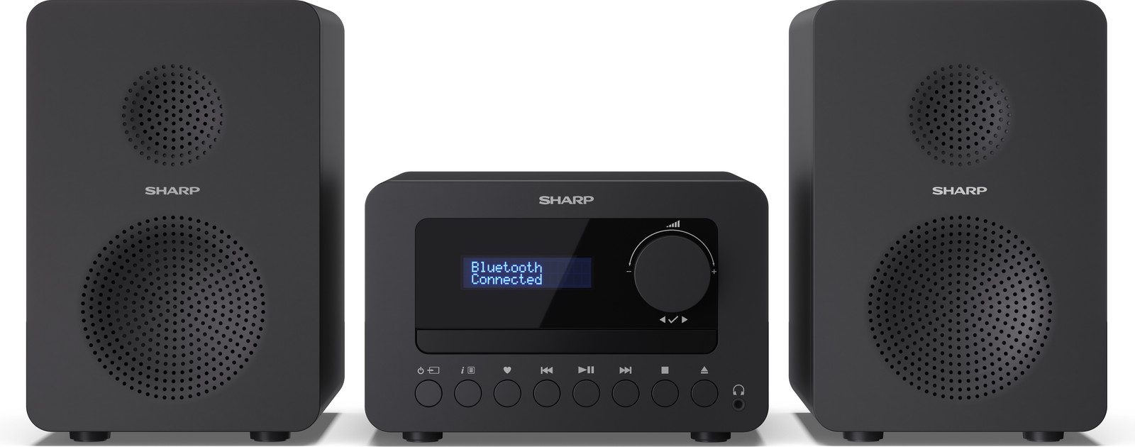 Sharp TOKYO DAB+ Hi-Fi Mini-systeem, 40W, zwart