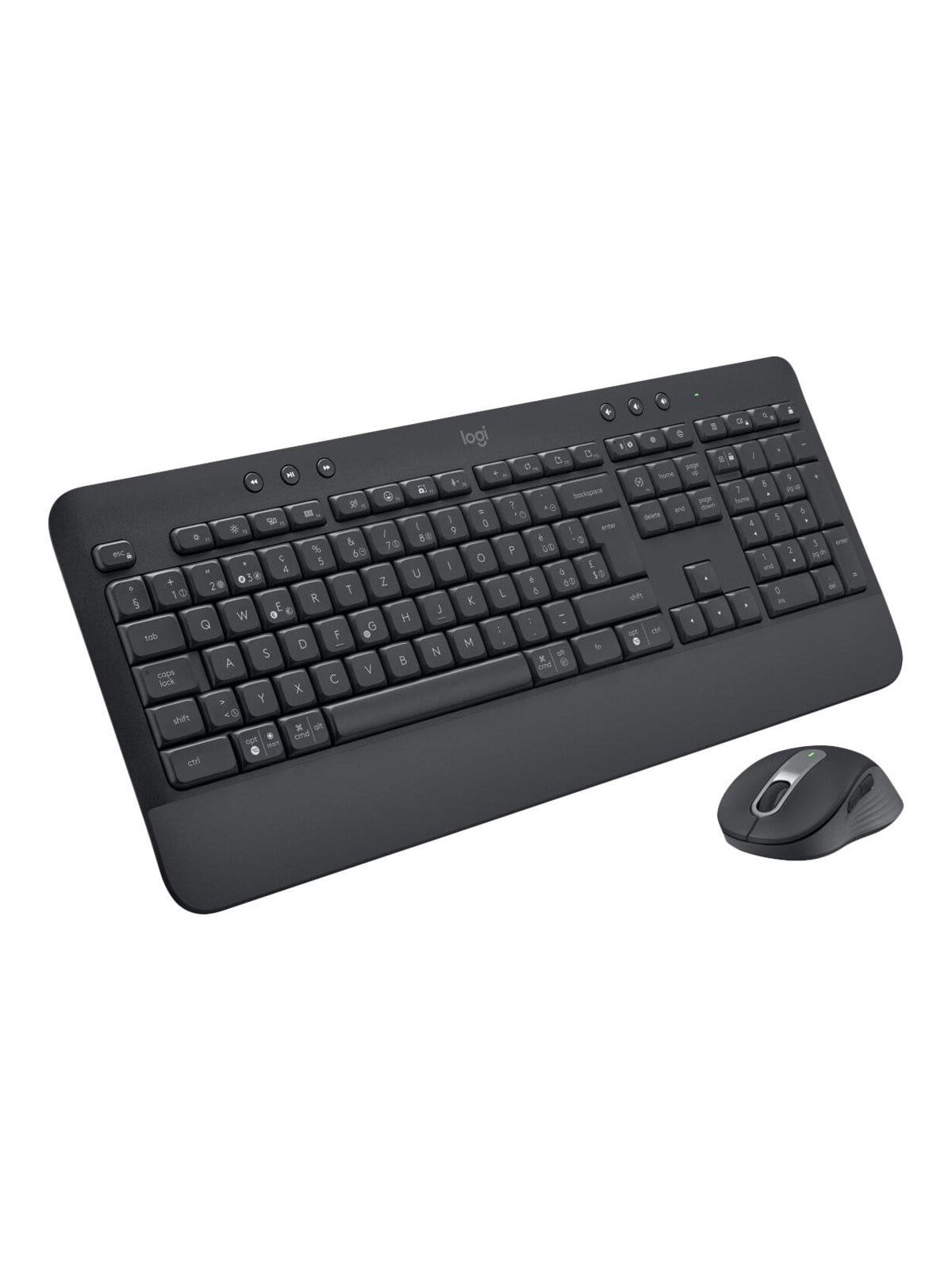 Logitech Signature MK650 Combo For Business - DEU - Tastatur & Maus Set - Deutsch - Grau