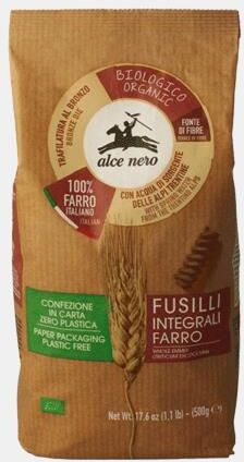 Ahead FUSILLI INTEGRAL DE ESPELTA BIO 500g