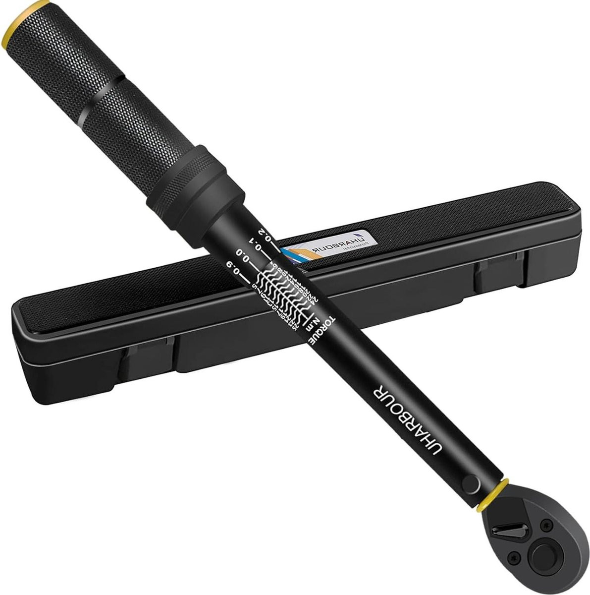 Bike Torque Wrench 1/4 inch 3-25 Nm met micro-instelling en 72 tanden