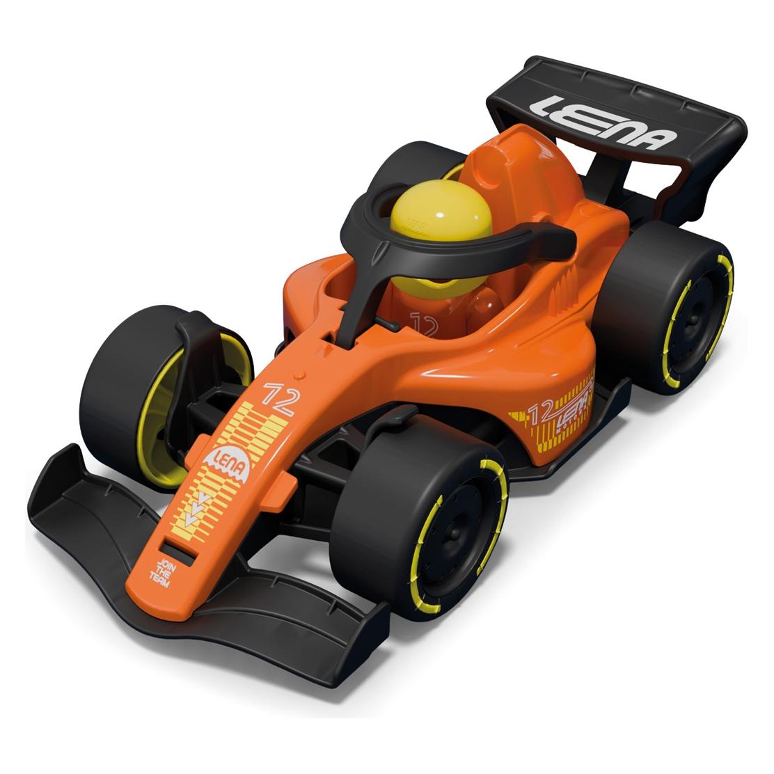 Lena Formel Rennwagen, orange, Schaukarton (04301)