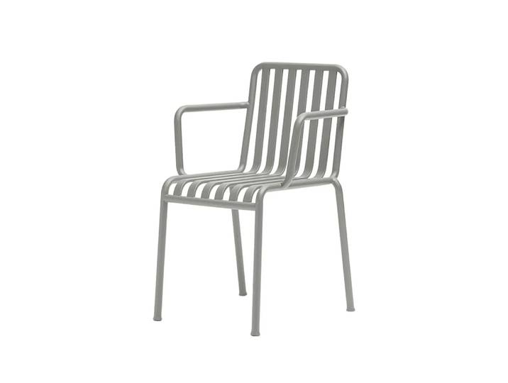 HAY Chaise Palissade avec accoudoirs Sky grey