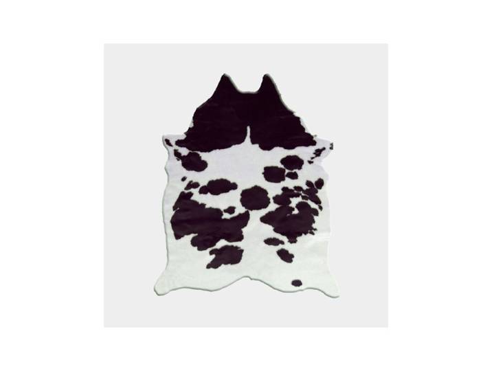 Tapis peau de bête - Imitation vache Holstein - Noir et blanc - 150 x 210 cm
