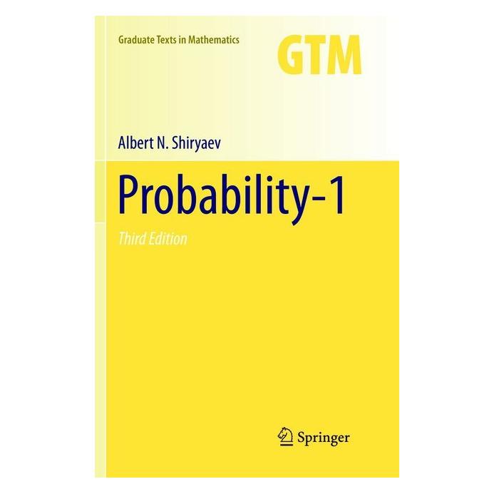 Springer Probability-1 (Englisch, Softcover, Albert N. Shiryaev) (56006737)