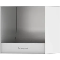 hansgrohe XtraStoris Original Toilettenpapierhalter, Einbau, 150x140x150mm, 56065700, Farbe: Mattweiß