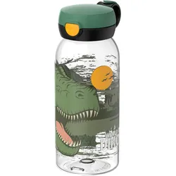 Mepal Campus Kinder-Trinkflasche mit Klappdeckel auslaufsicher 600 ml Dino