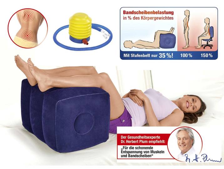vitalmaxx Stufenbett, Dunkelblau